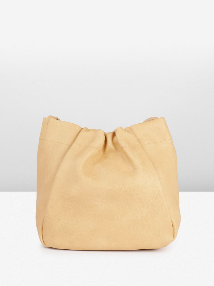 DressBerry Textured Sling Bag with Pouch