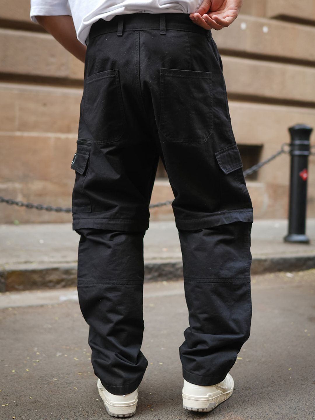 Powerlook Men Loose Fit Cargos Trousers