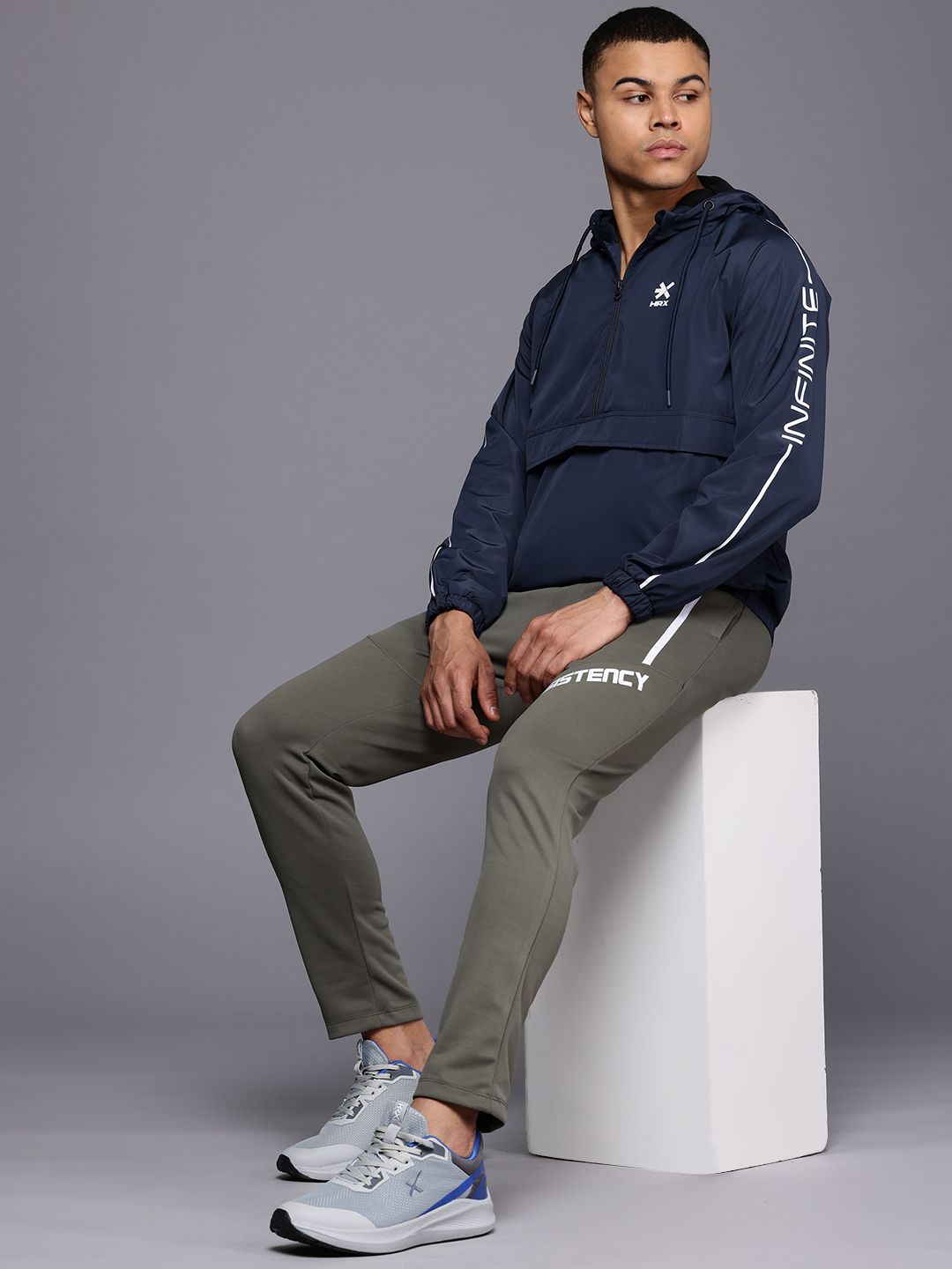 HRX by Hrithik Roshan Hooded Bomber Lifestyle Jacket