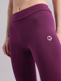 HRX by Hrithik Roshan Women Printed Detail Cropped Yoga Tights