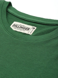 DILLINGER Women Ultra Soft Drapey Cotton Crew Neck Boxy T-Shirt