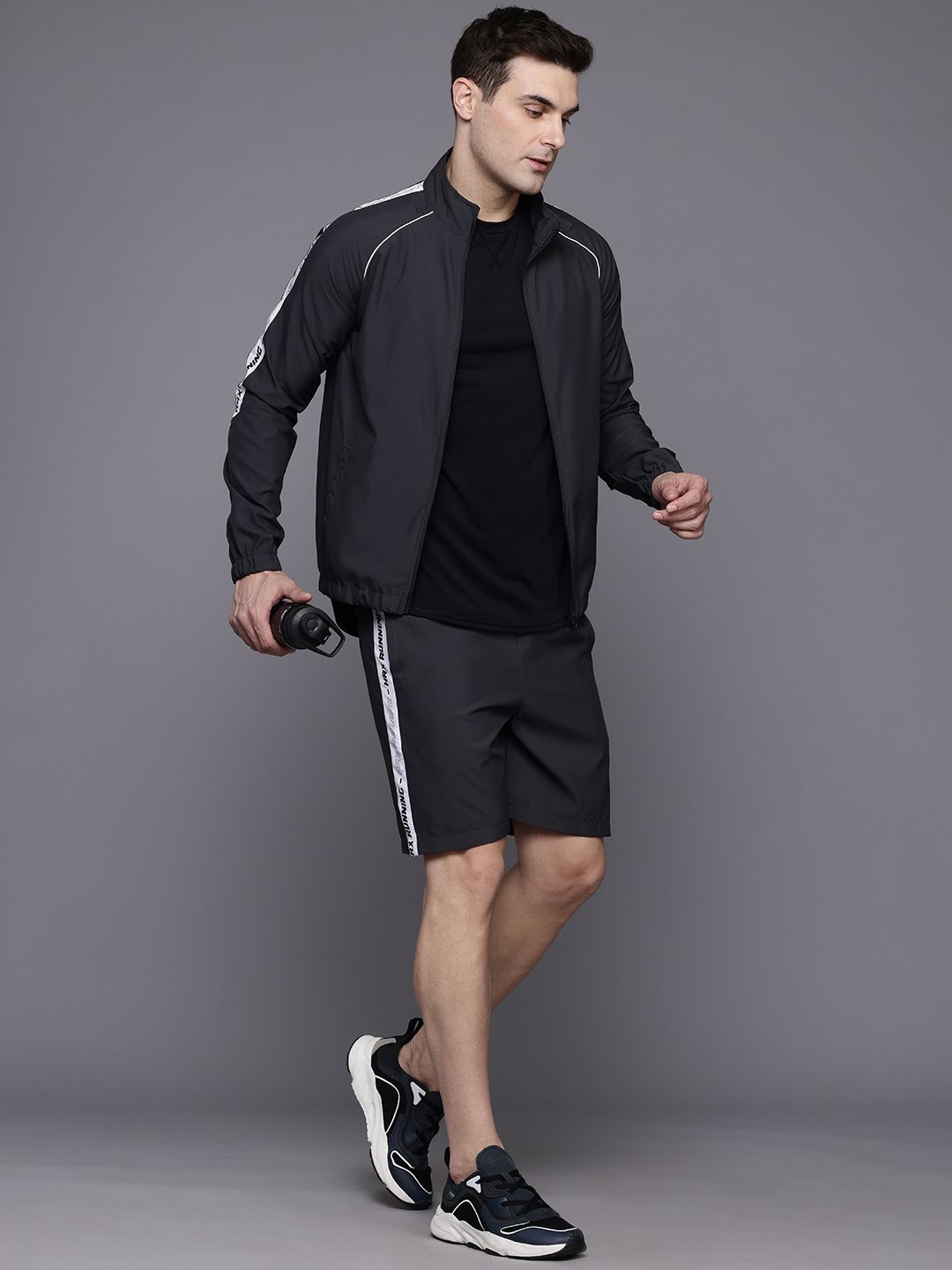 HRX by Hrithik Roshan Rapid-Dry Running Tracksuit