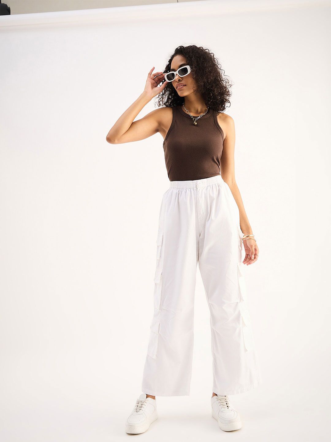SASSAFRAS BASICS Round Neck Cotton Top