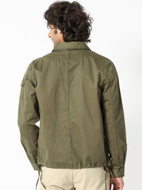 RARE RABBIT Men Cedro Tailored Fit Spread Collar Jacket
