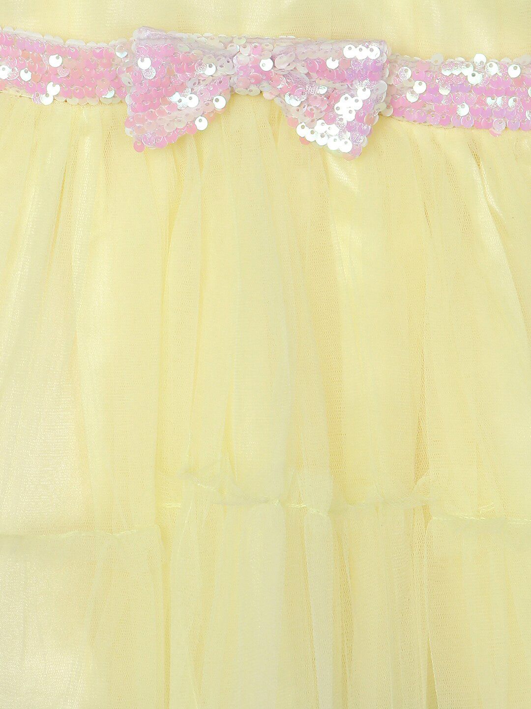 Nauti Nati Girls Net Fit & Flare Dress