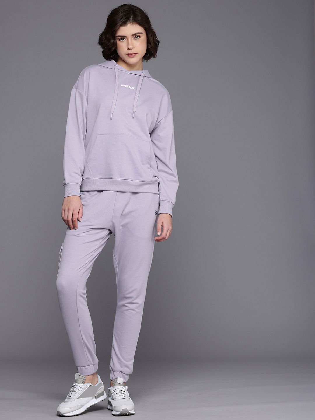 HRX by Hrithik Roshan Brand Logo Printed Hooded Tracksuits