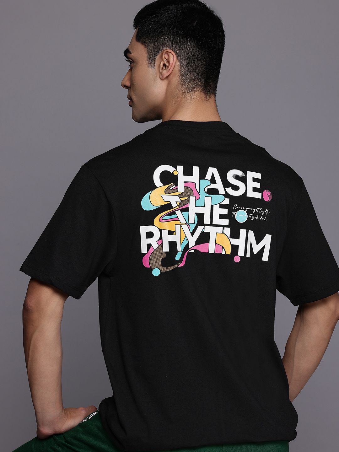 HRX by Hrithik Roshan Men Typography Printed T-shirt