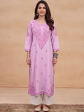 House of Chikankari Women Ethnic Motifs Embroidered Chikankari Kurta