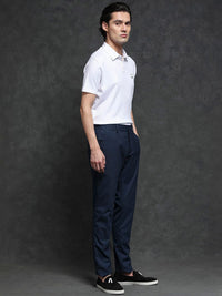 RARE RABBIT Men Microl Mid-Rise Regular Fit Casual Trouser