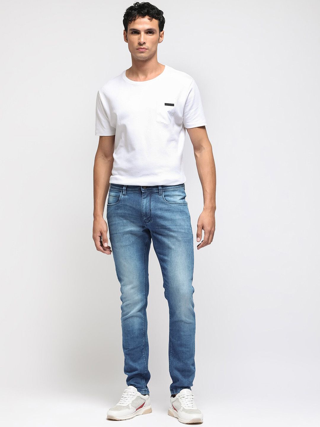 RARE RABBIT Men Arbok Slim Fit Stretchable Jeans