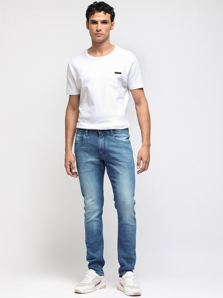 RARE RABBIT Men Arbok Slim Fit Stretchable Jeans