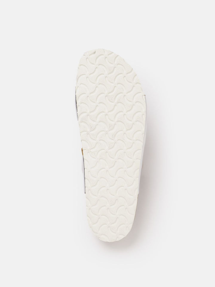 Lino Perros Women Open Toe Flats with Buckle Detail