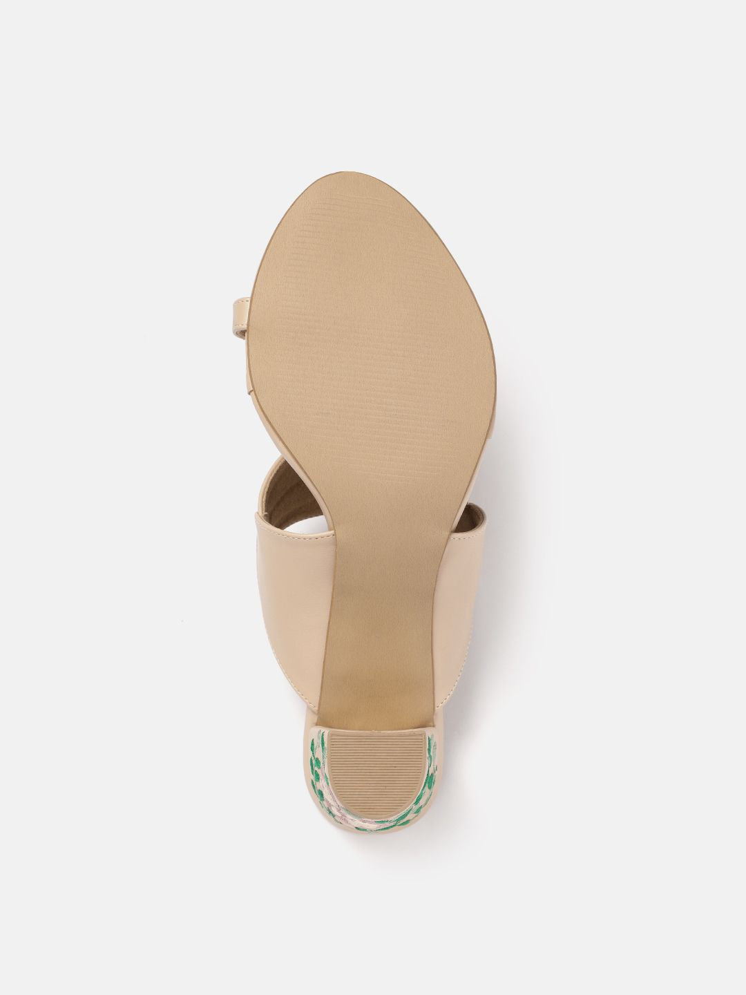 House of Pataudi Ethnic Motif Design Block Heels