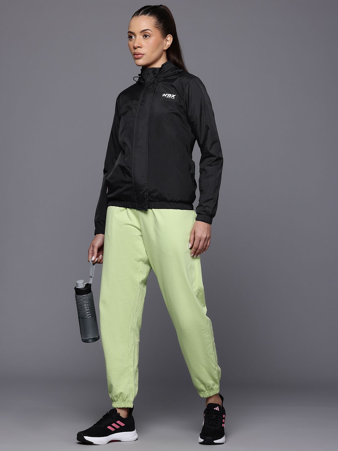 HRX by Hrithik Roshan  Rapid-Dry Hooded Tailored Jacket