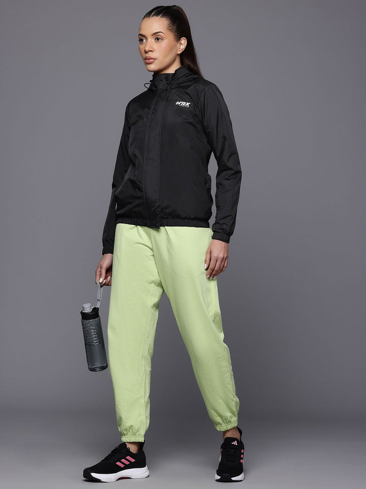 HRX by Hrithik Roshan  Rapid-Dry Hooded Tailored Jacket