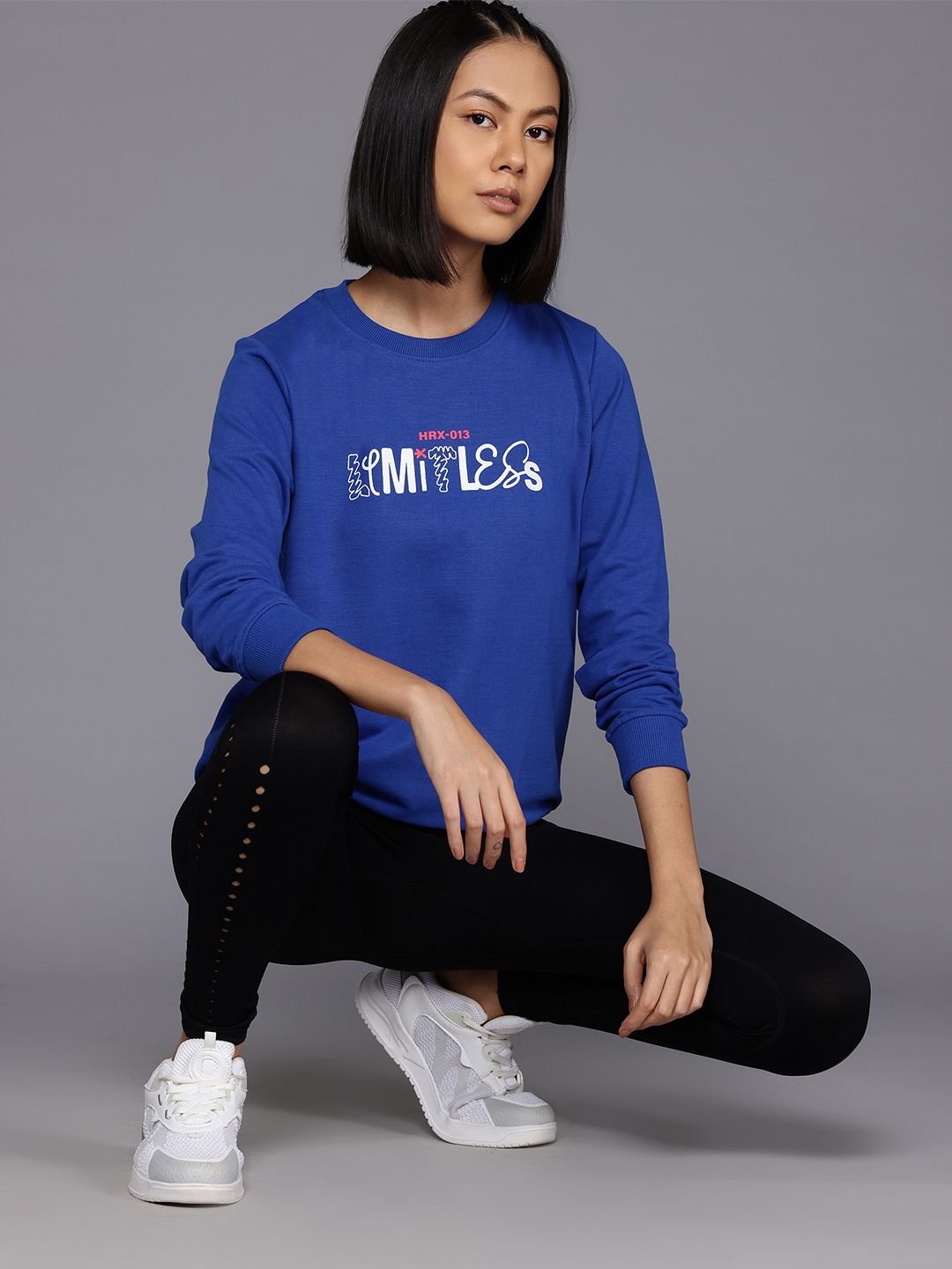 HRX by Hrithik Roshan Printed Lifestyle Sweatshirt