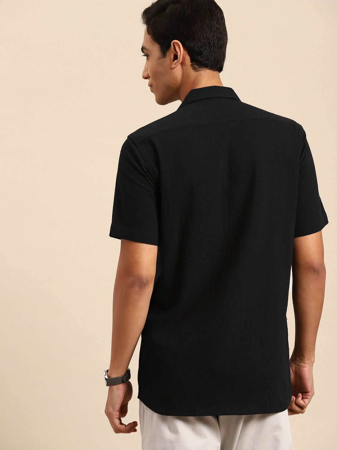 DENNISON Men Smart Opaque Casual Shirt