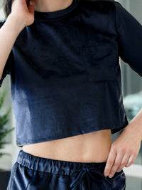 Freehand by The Indian Garage Co Crop Top With Shorts Co-Ords