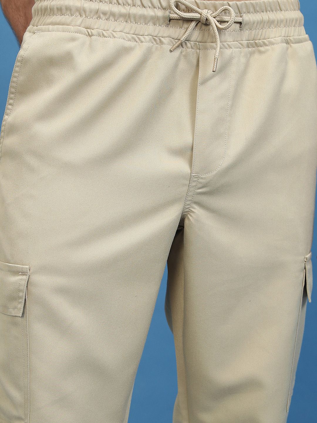 HIGHLANDER Men Casual Cargo Jogger Trousers