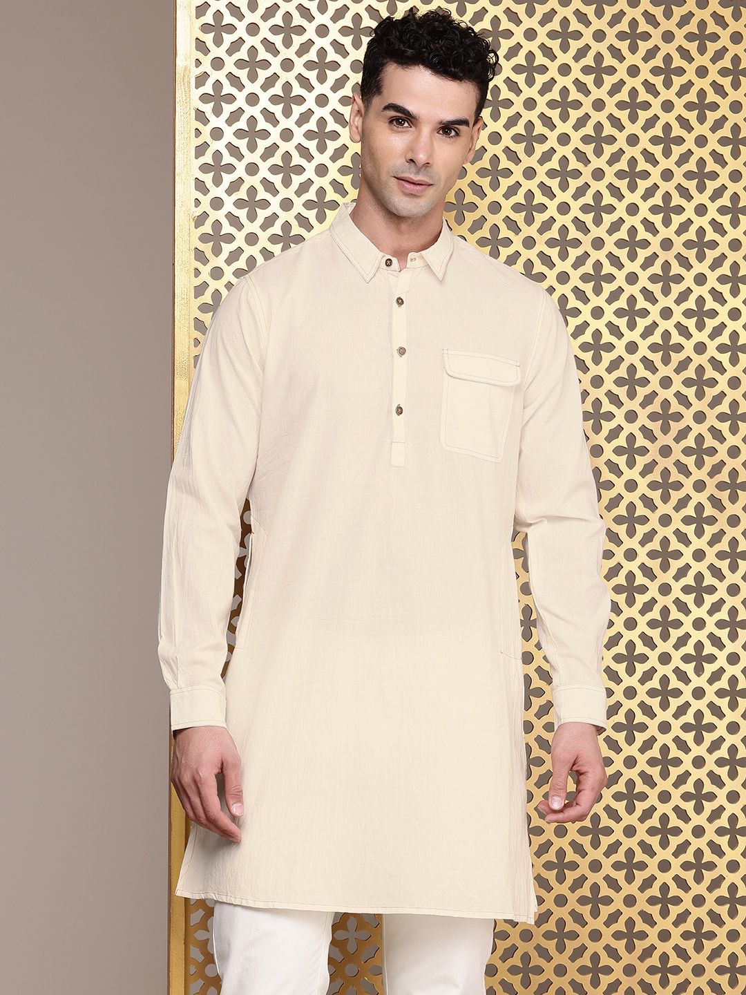 House of Pataudi  Jashn Pure Cotton Kurta