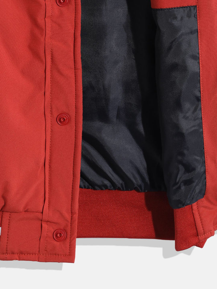 Monte Carlo Boys Typography Varsity Jacket