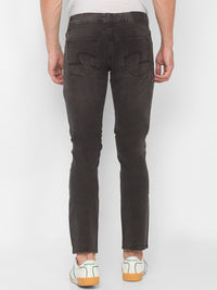 SPYKAR Men Black Skinny Fit Low-Rise Light Fade Jeans
