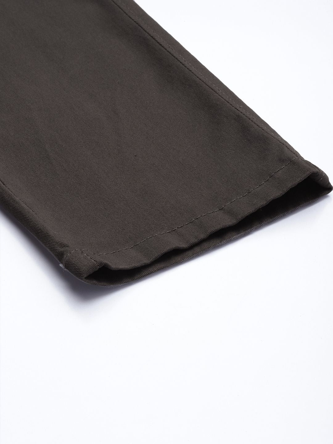 The Indian Garage Co Men Cotton Slim Fit Cargos