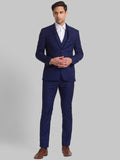 Park Avenue Men Checked Single-Breasted Super Slim-Fit 3-Piece Suit