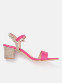DressBerry Block Heeled Sandals