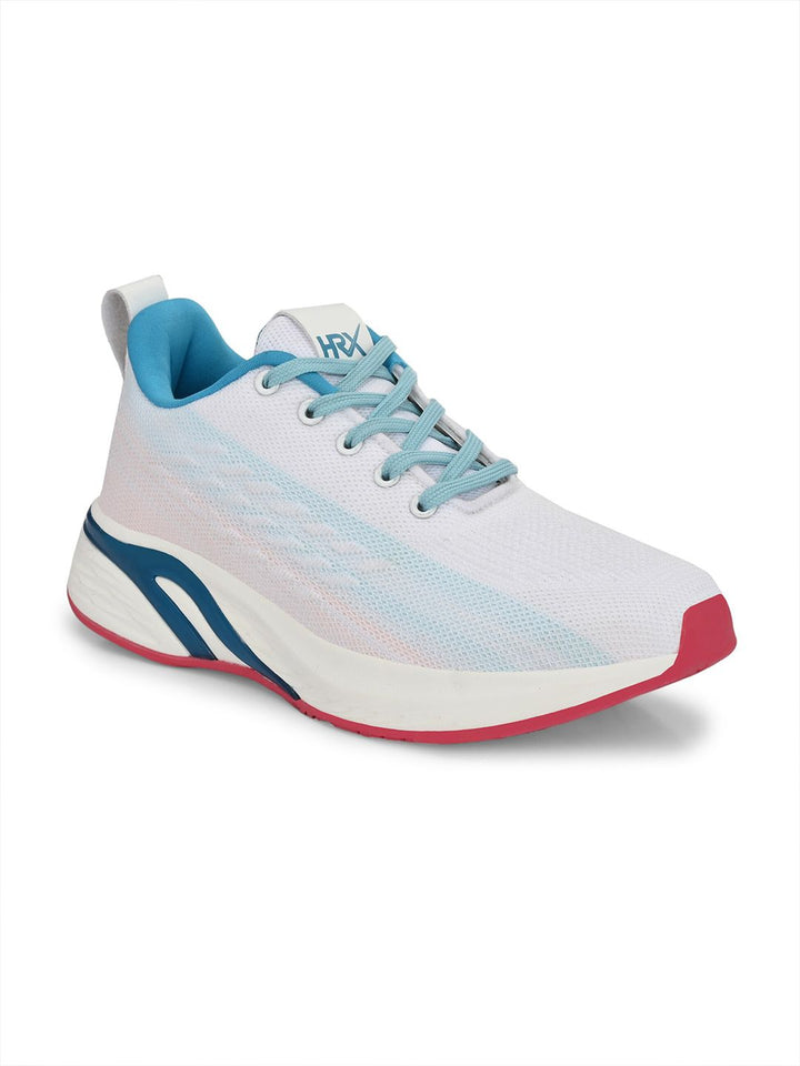HRX by Hrithik Roshan Women Off White Lace-Up Running Shoes