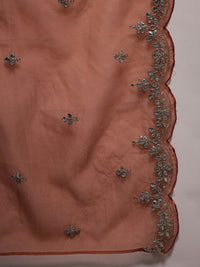 Indo Era Ethnic Motifs Embroidered Regular Gotta Patti Kurta with Trouser & Dupatta