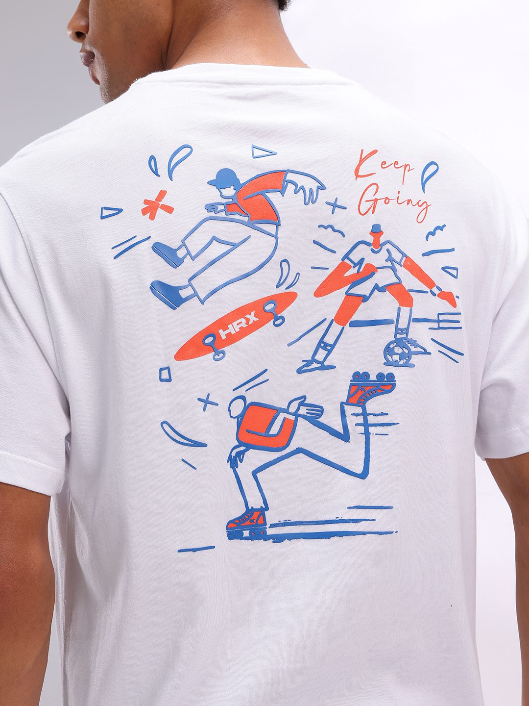 HRX by Hrithik Roshan Men Graphic Printed T-shirt