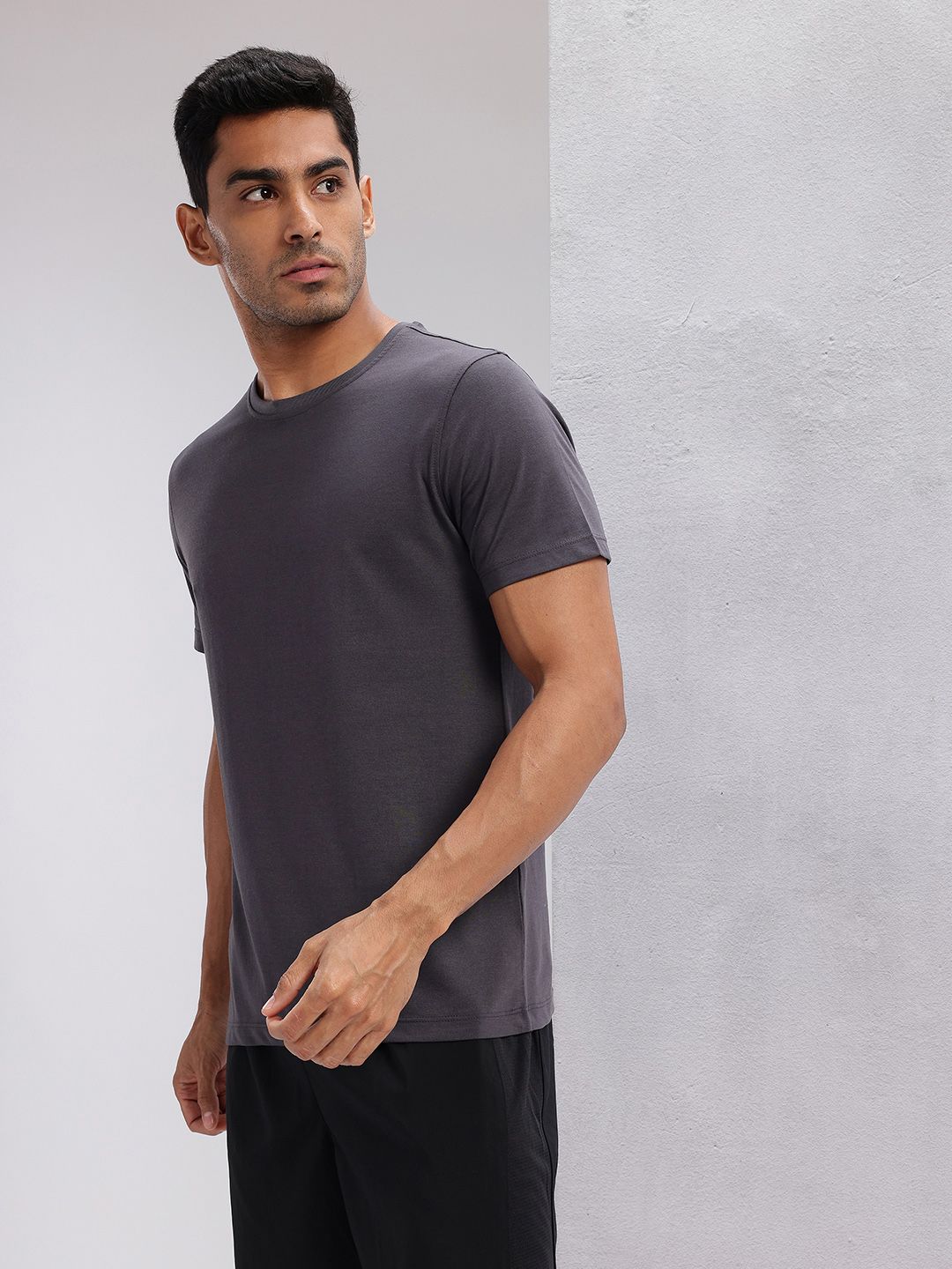 HRX by Hrithik Roshan Brand Logo Printed Training T-shirt