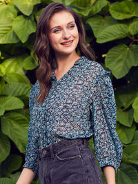 STREET 9 Comfort Fit Floral Printed Casual Shirt