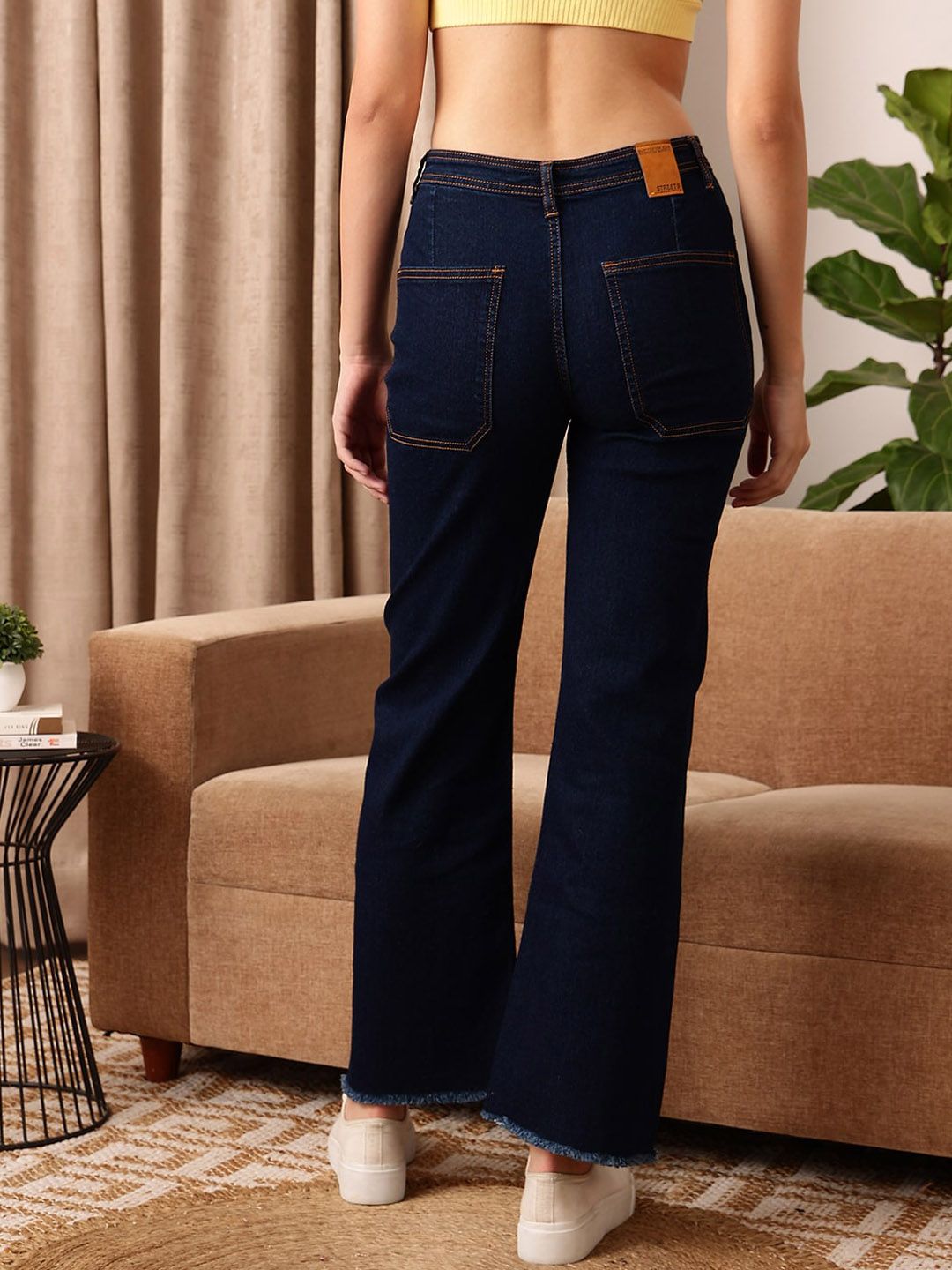 STREET 9 Women Comfort Bootcut Clean Look Jeans