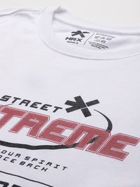 HRX by Hrithik Roshan Regular Typography Printed Sweatshirt