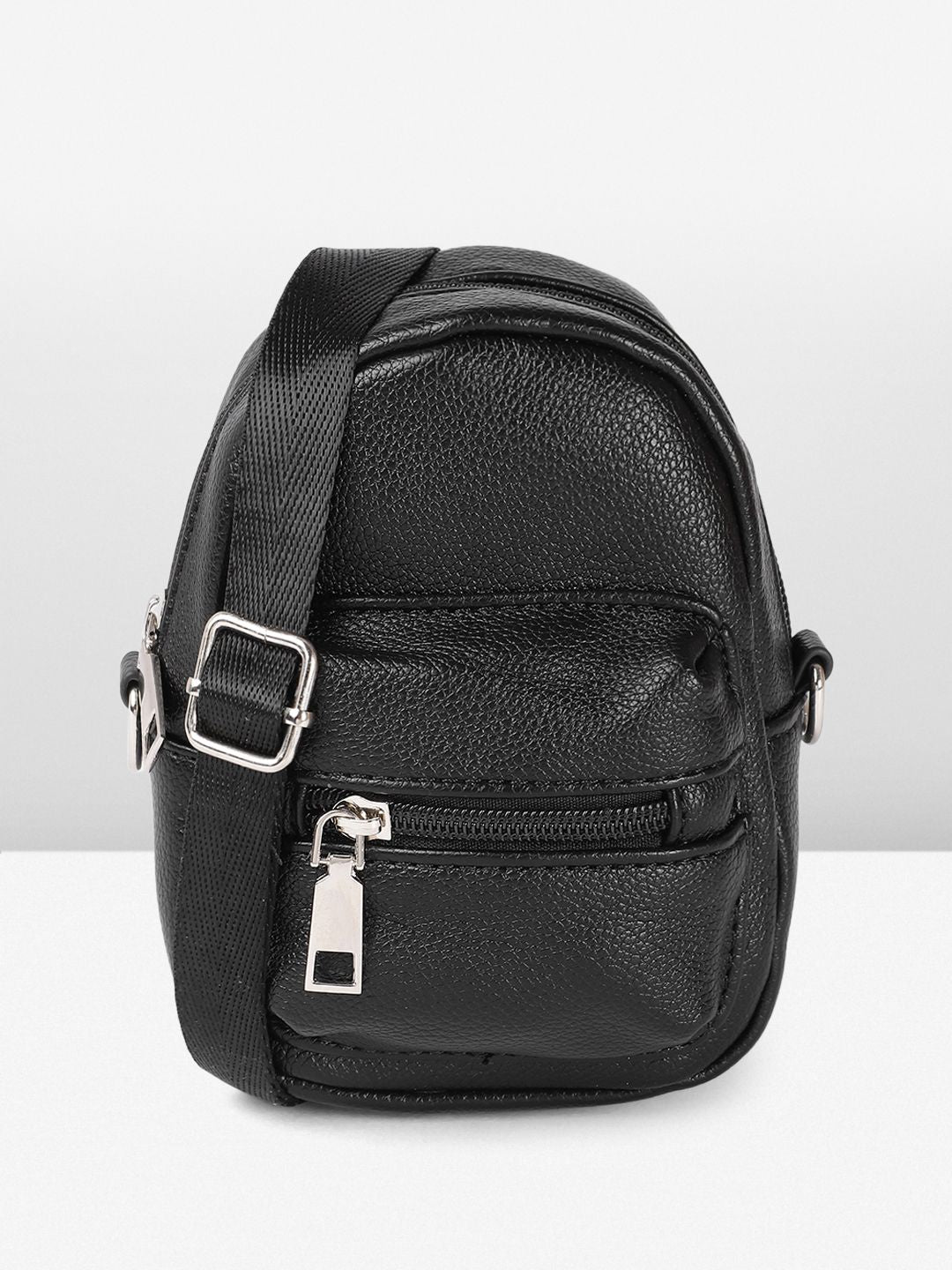 DressBerry Textured Structured Sling Bag