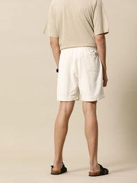 Mr Bowerbird Men Self-Design Mid-Rise Pure Cotton Corduroy Shorts