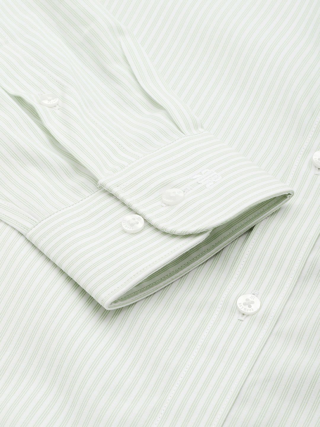 Raymond Slim Fit Striped Pure Cotton Formal Shirt