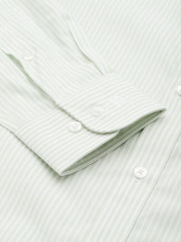 Raymond Slim Fit Striped Pure Cotton Formal Shirt