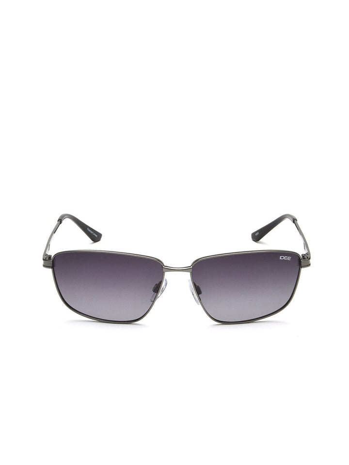 Idee Men Sectangle Sunglasses dengan lensa lensa terpolarisasi dan UV IDS3098C2PSG