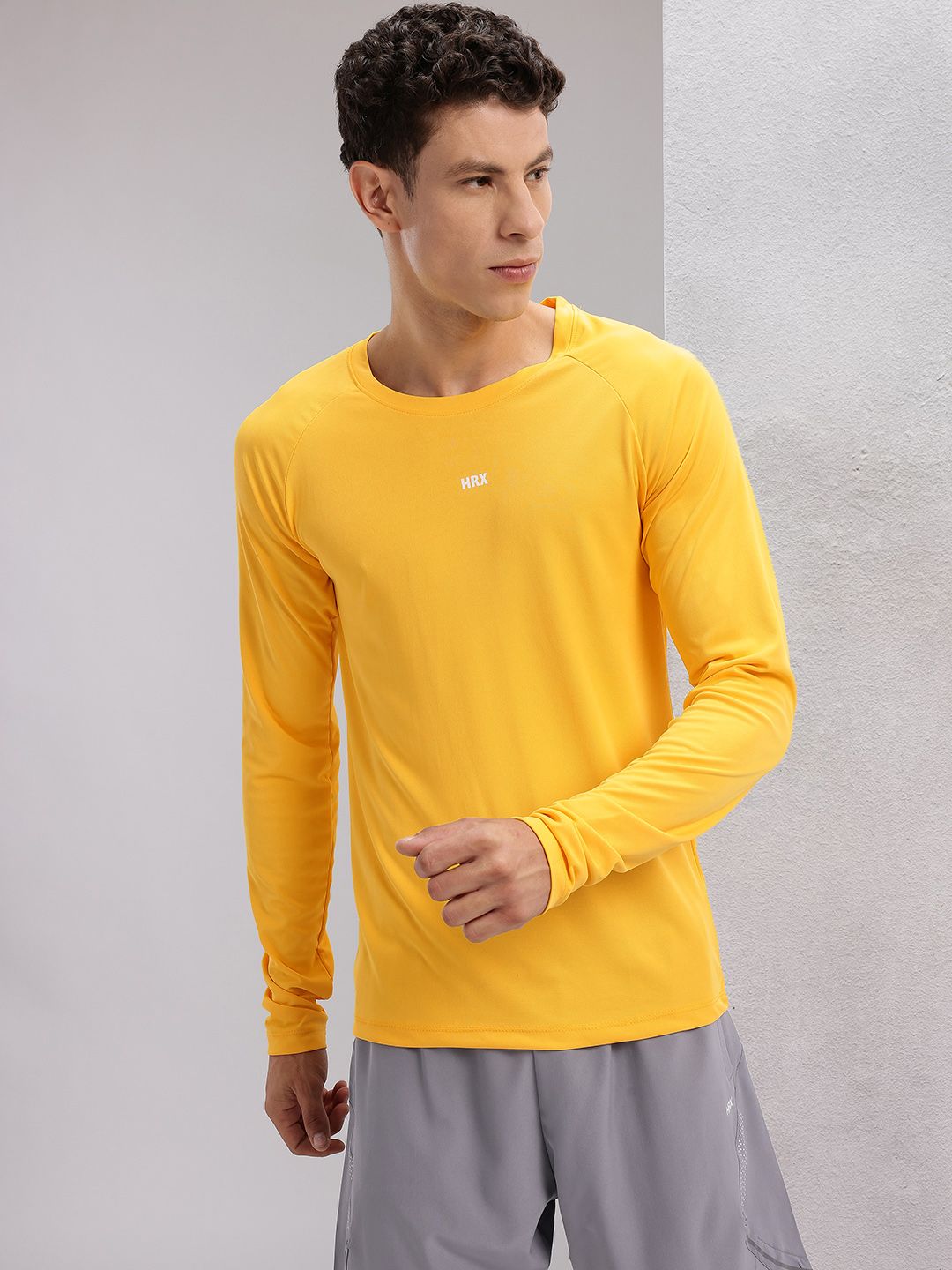 HRX by Hrithik Roshan Raglan Sleeves Training T-shirt