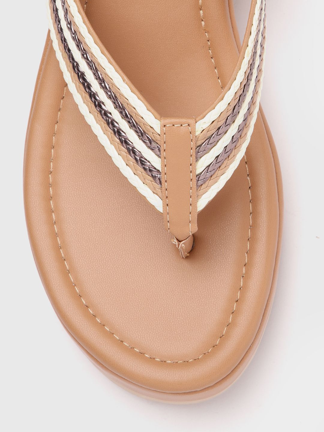 Anouk Braided Detail Handcrafted Ethnic Wedges