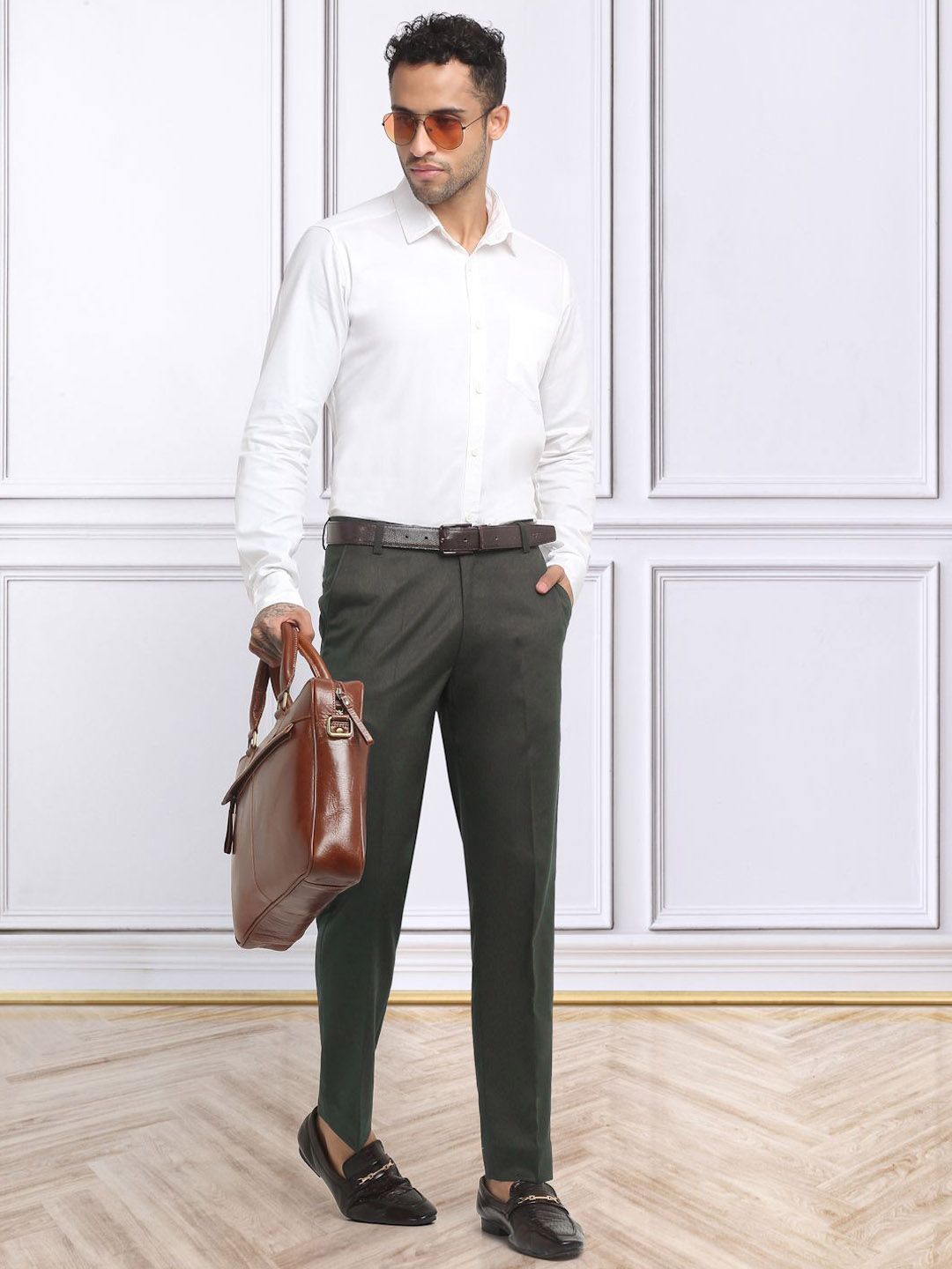 KLOTTHE Men Italian Gurkha Pants