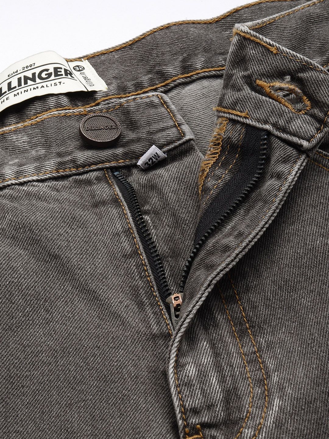 DILLINGER Men Relaxed Fit Light Fade Stretchable Jeans