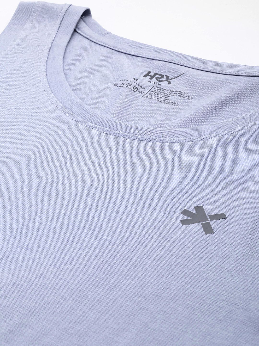 HRX by Hrithik Roshan Men Pure Cotton Yoga T-shirt