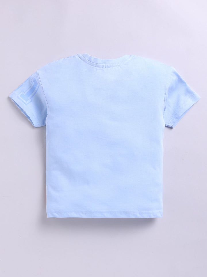 Happy Faces Kids Boys Garfield Printed Pure Cotton T-Shirt