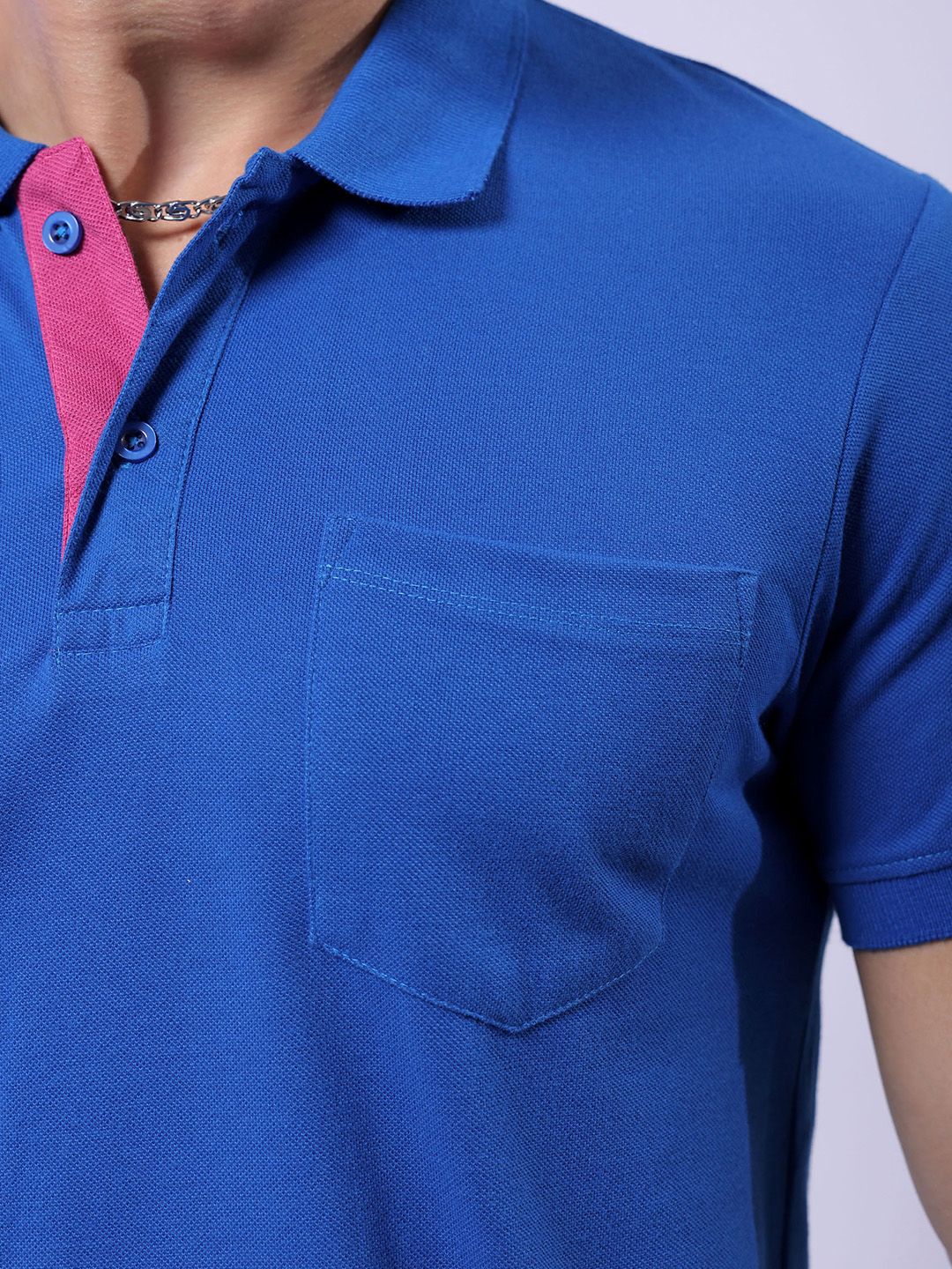The Indian Garage Co Pack Of 2 Polo Collar Pockets T-shirt