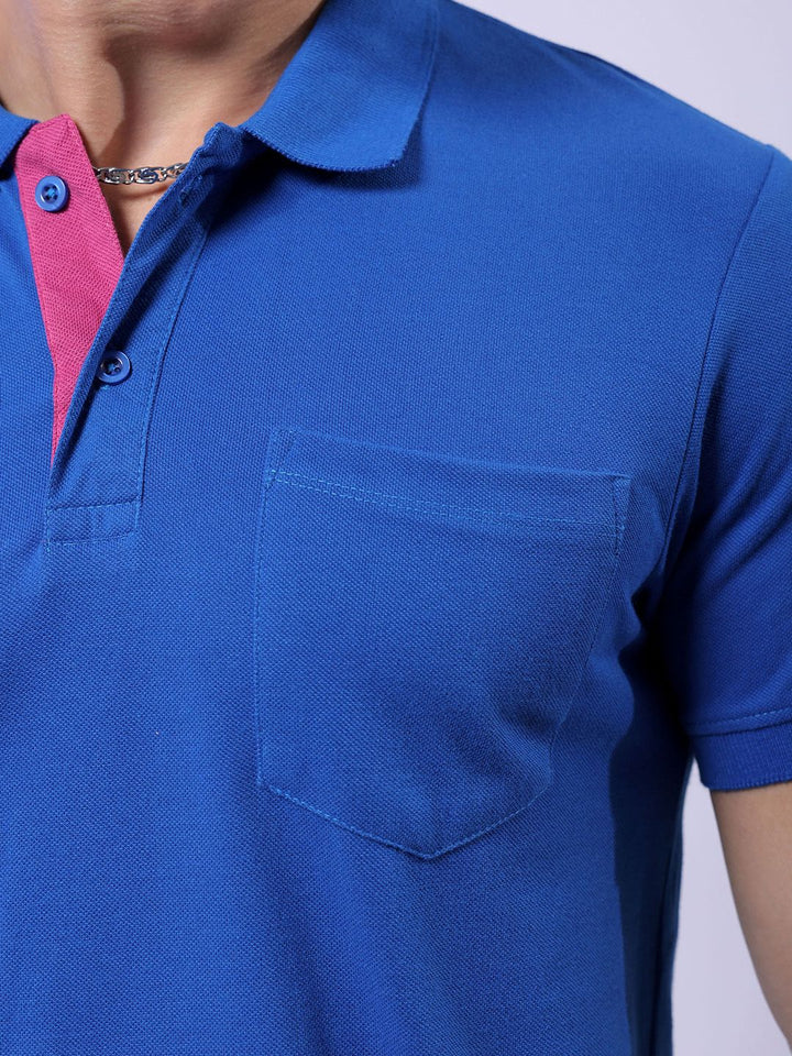 The Indian Garage Co Pack Of 2 Polo Collar Pockets T-shirt