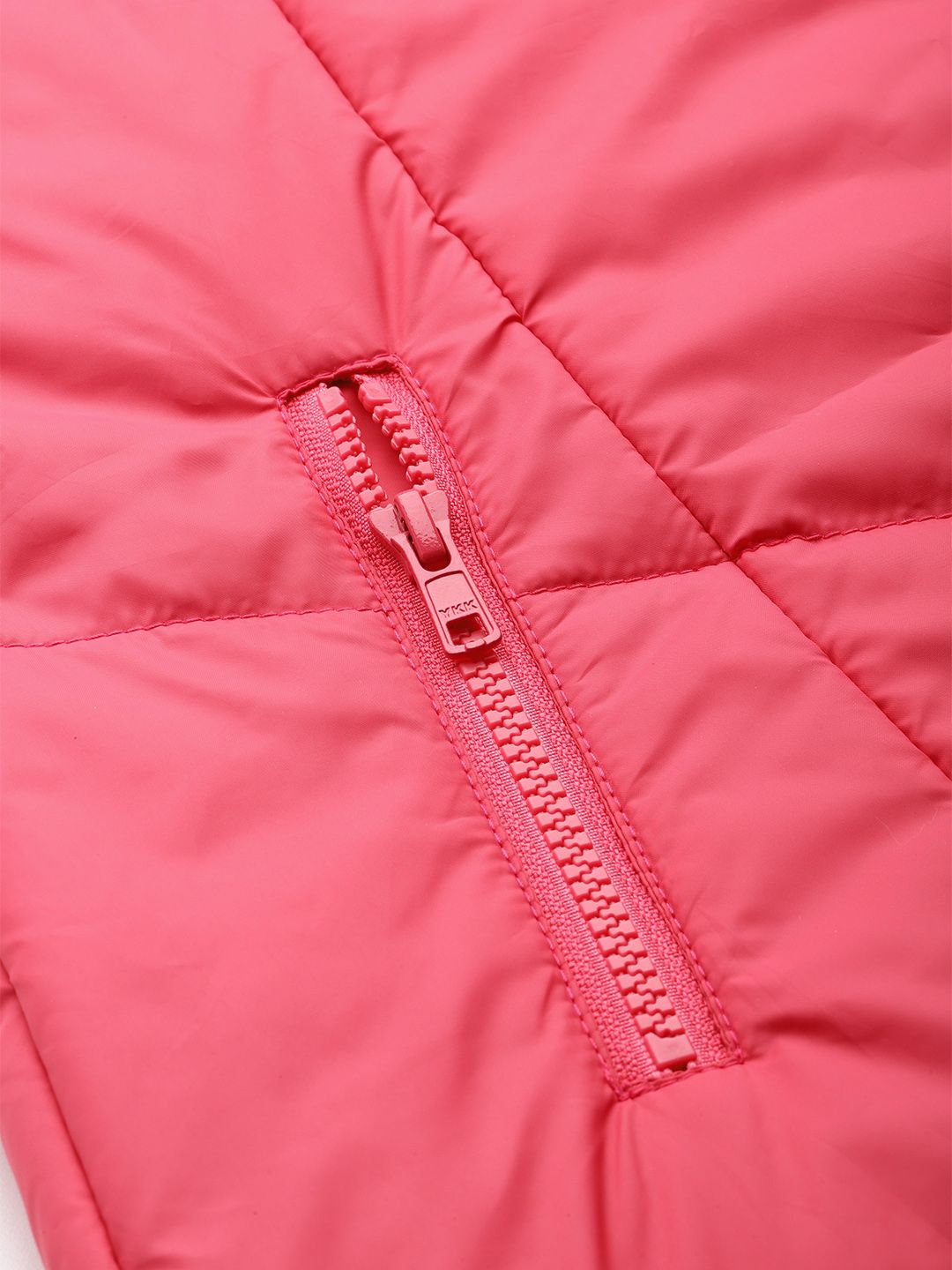 DressBerry Solid Faux Fur Trim Longline Parka Jacket